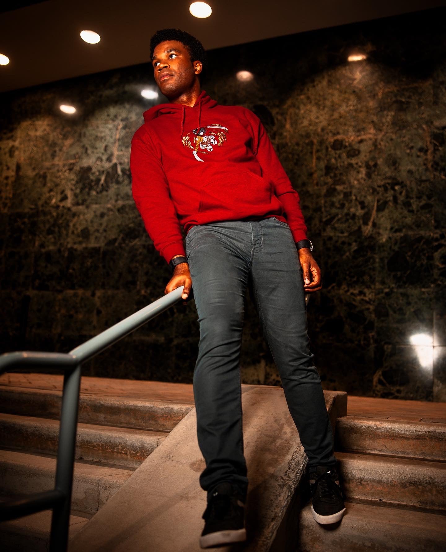 Red Scarf Girl Hoodie V2