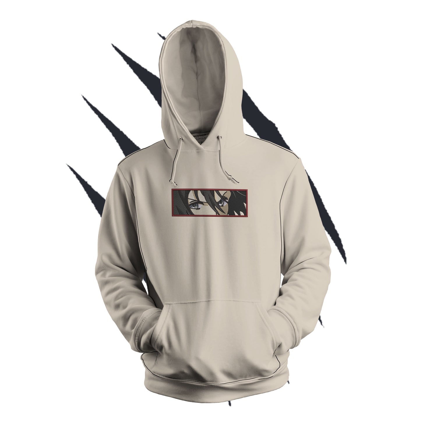 Red scarf girl Hoodie